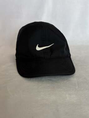 Nike Featherlight Dri-Fit Performance Baseball Cap Black One Size Fits Most
